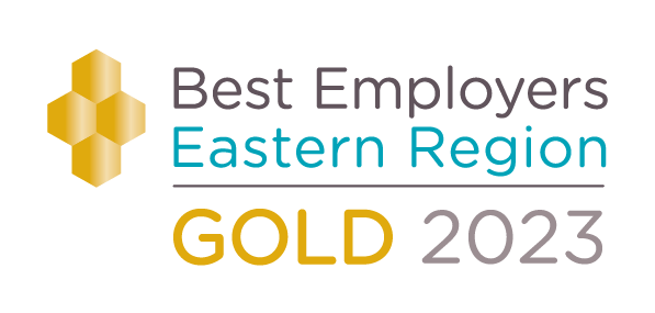 Best Employers. Eastern Region. Gold 2023